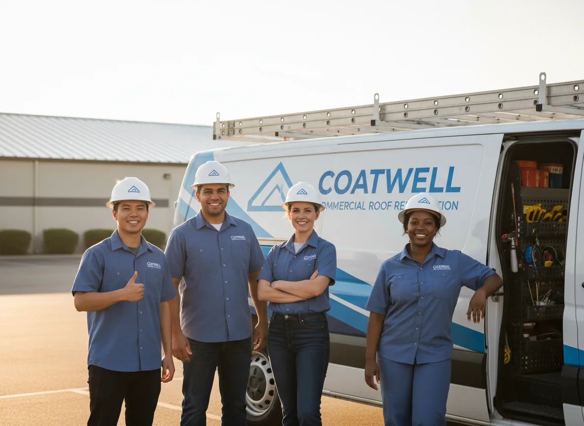 Commercial roof coating company in Caldwell, TX
